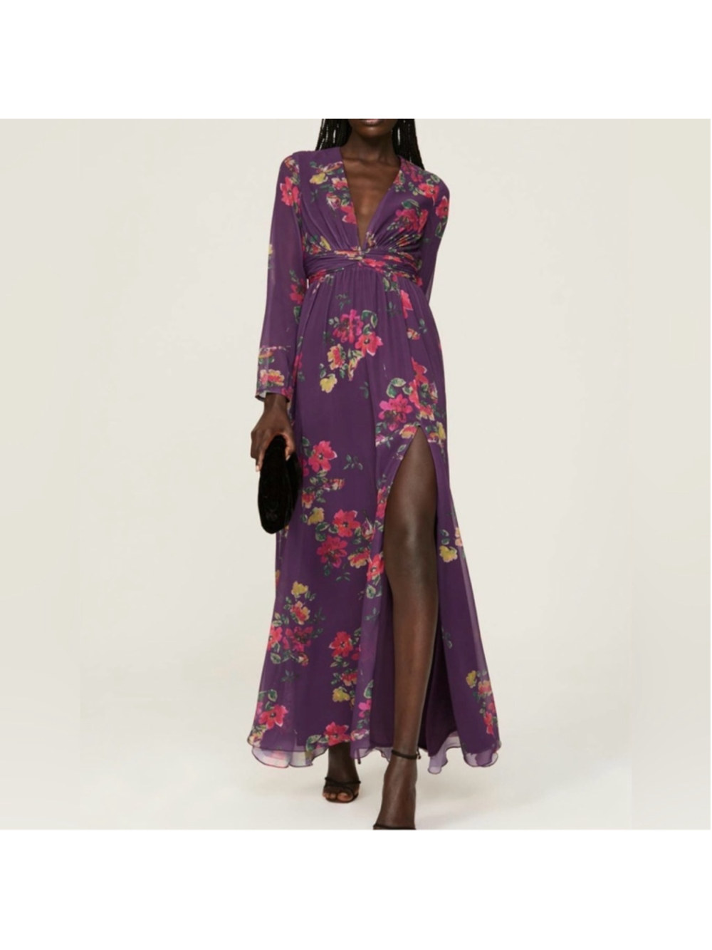 Mac Duggal Front Twist Gown